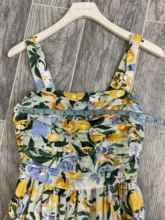 Yellow & Lavender Floral Sundress - Picture 6 of 8